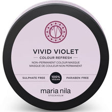 Încarcă imaginea în Galerie, Maria Nila Colour Refresh Vivid Violet 0.22 - Masca de Par Nuantatoare 100ml
