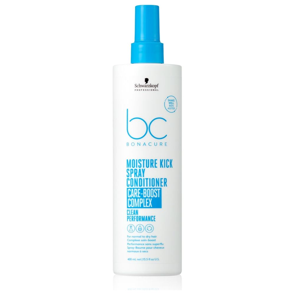 Schwarzkopf Professional BC Bonacure Moisture Kick Balsam Spray Par Uscat 400ml