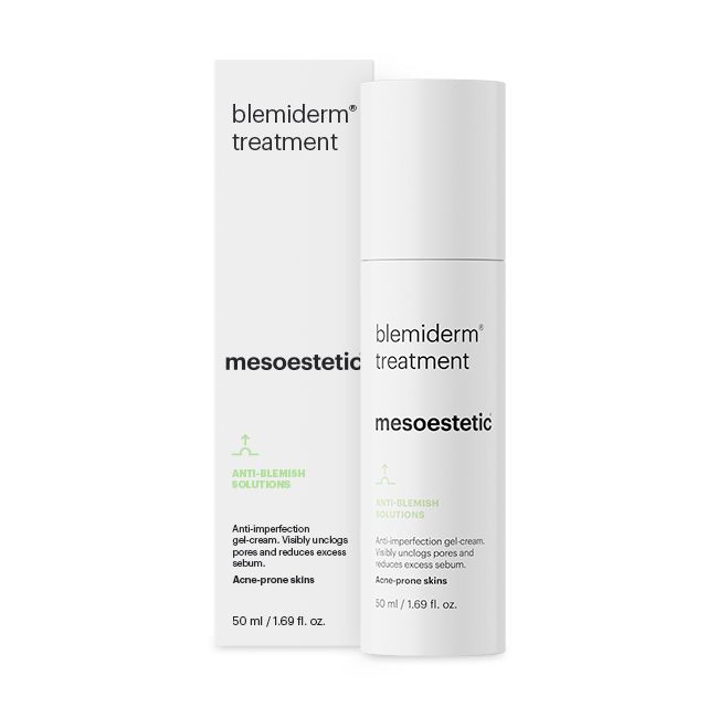 Mesoestetic Blemiderm Treatment - Crema-Gel de Noapte Pentru Tenul Seboreic 50ml - Beauty Lounge