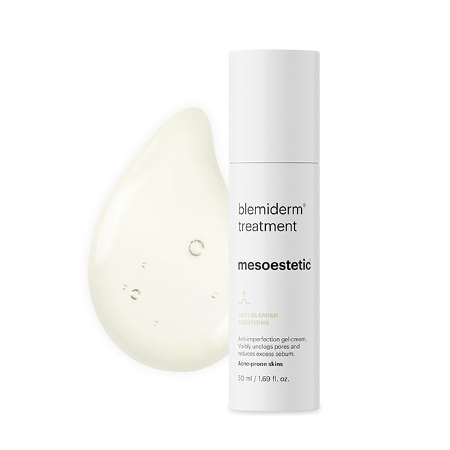 Mesoestetic Blemiderm Treatment - Crema-Gel de Noapte Pentru Tenul Seboreic 50ml - Beauty Lounge