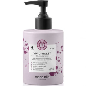 Maria Nila Colour Refresh Vivid Violet 0.22 - Masca de Par Nuantatoare 300ml