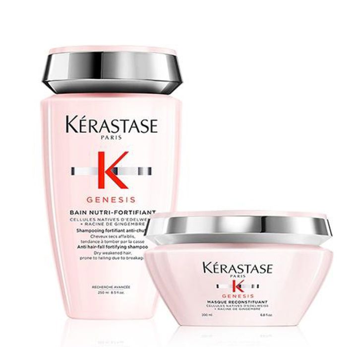 Set Kerastase Genesis - Sampon Bain Nutri-Fortifiant 250ml si Masca 200ml