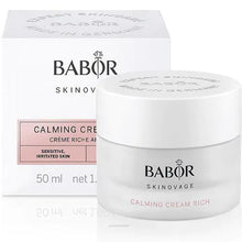 Încarcă imaginea în Galerie, Babor Skinovage Calming Cream Rich 50ml - Cremă Calmantă Intensivă cu Allantoină și Extract de Trandafir Alpin pentru Ten Sensibil - Beauty Lounge
