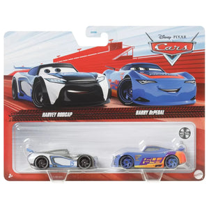 Cars 3 Set 2 Masinute Metalice Harvey Rodcap si Barry Depedal