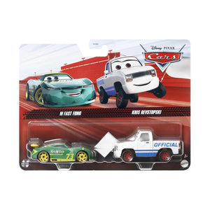 Cars 3 Set 2 Masinute M Fast Fong si Kris Revstopski