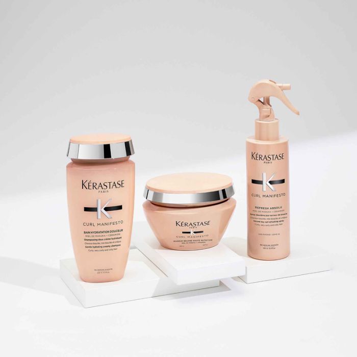Set Kerastase Curl Manifesto 2 x Refresh Absolu - Spray Pentru Bucle 190ml - Beauty Lounge