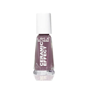 Layla Cosmetics Nail Polish Ceramic Effect N.11 Romantic Lavender - Lac de Unghii Clasic