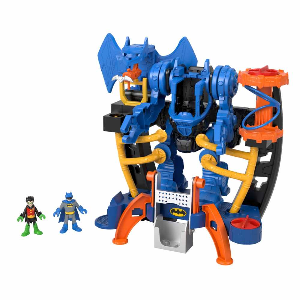 Fisher Price Imaginext DC Super Friends Robot Batman si Centru de Comanda