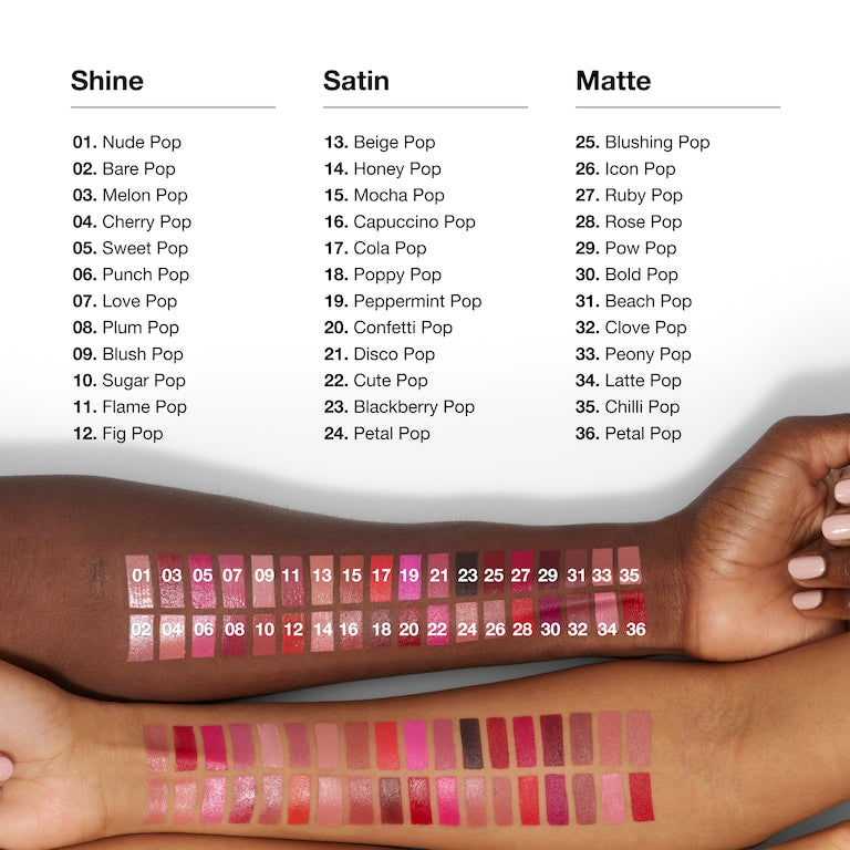Clinique Pop Longwear Lipstick Matte Icon Pop - Ruj - Beauty Lounge