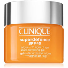 Încarcă imaginea în Galerie, Clinique Superdefense SPF40 Fatigue 1St Signs Of Age Multi Correcting Gel 50ml - Crema pentru Fata
