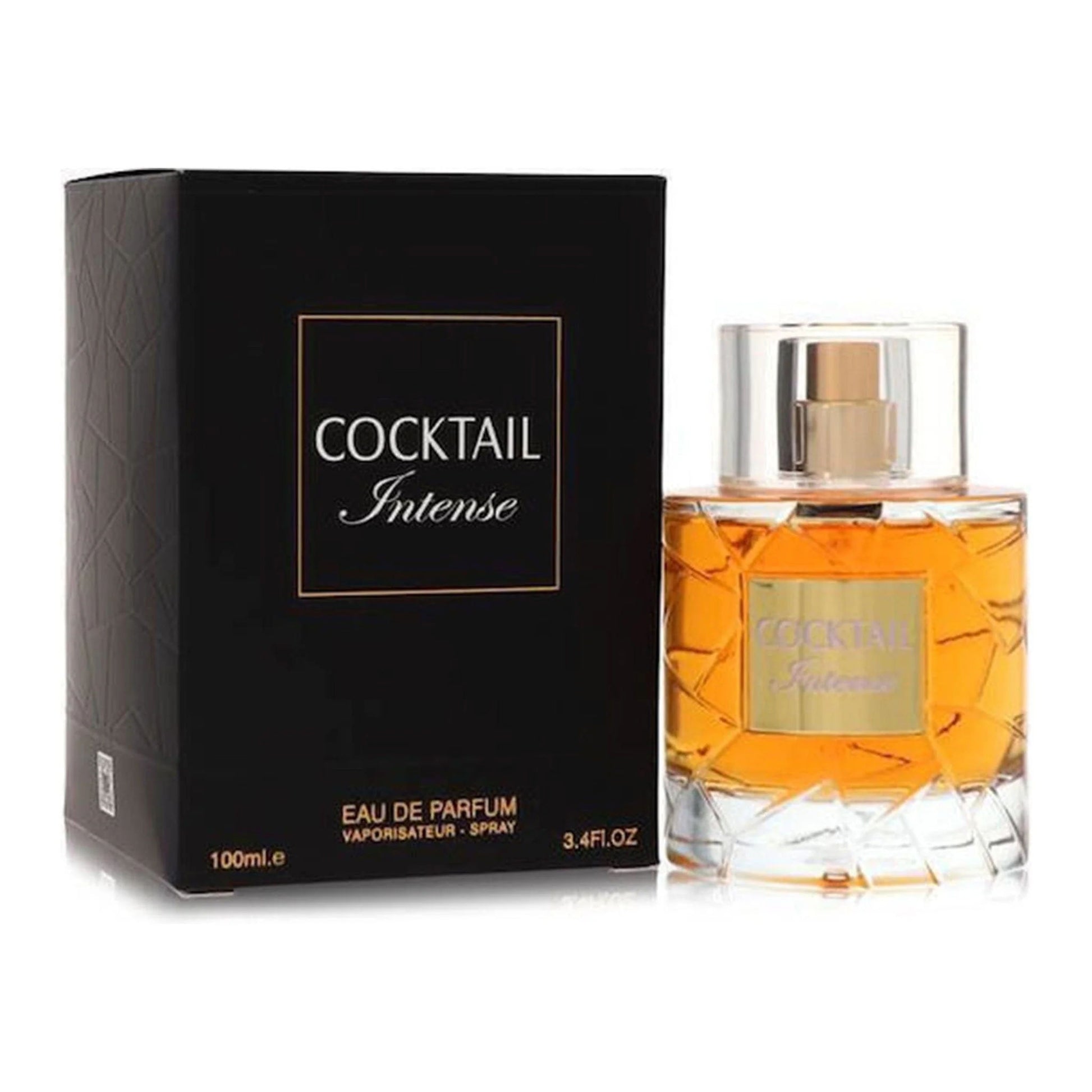 Fragrance World Cocktail Intense 100ml - Apa de Parfum Unisex Gurmand Lemnos