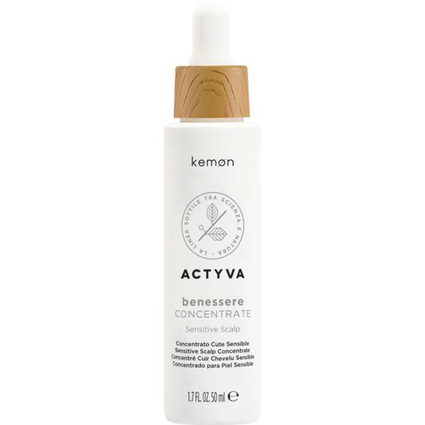 Kemon Actyva Benessere Concentrate - Concentrat Hidratant Pentru Scalp Sensibil 50ml