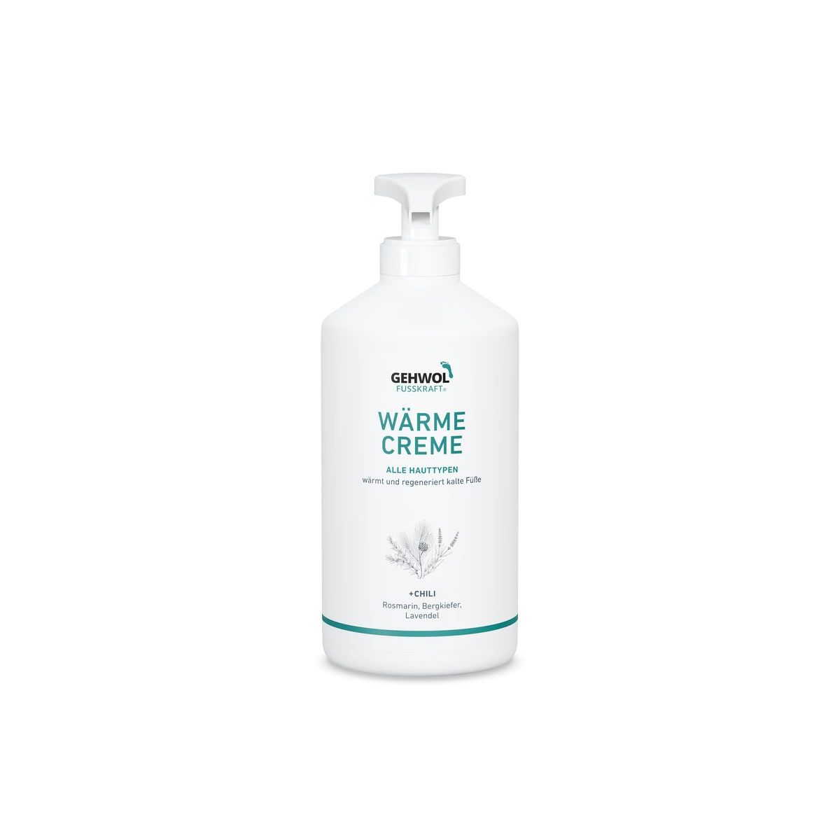 Gehwol Fusskraft 500ml - Crema cu Efect de Incalzire Pentru Picioare Reci
