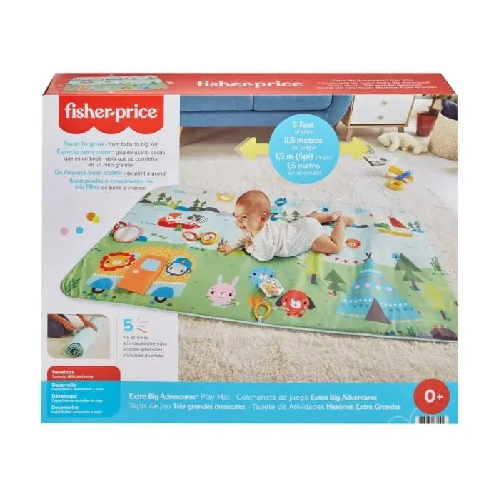 Fisher Price Covoras de Joaca 150cm Extra Big Adventures