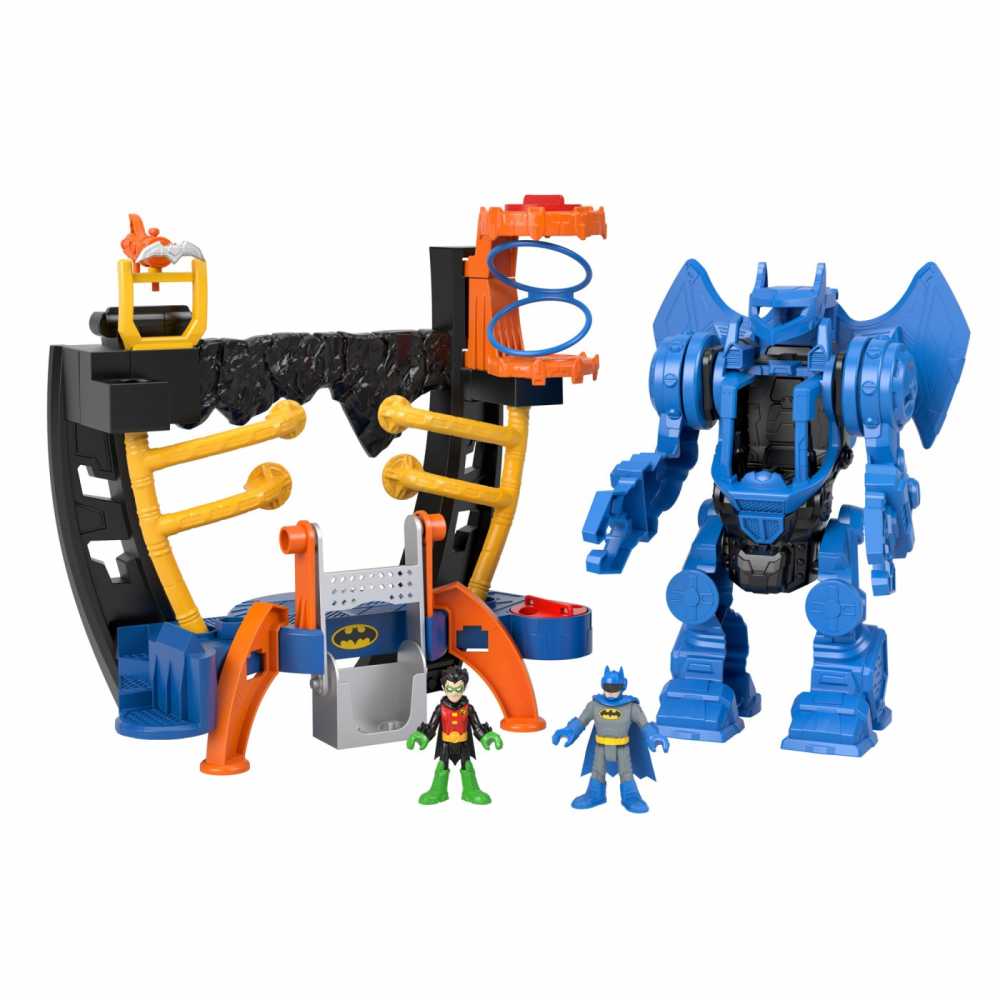 Fisher Price Imaginext DC Super Friends Robot Batman si Centru de Comanda