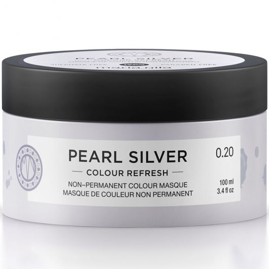 Maria Nila Colour Refresh Pearl Silver 0.20 100ml - Masca de Par Nuantatoare