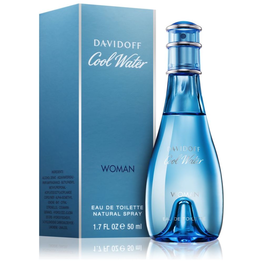 Davidoff Cool Water Woman Eau de Toilette 50ml - Pentru Femei