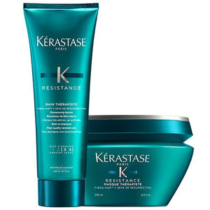 Set Kerastase Resistance Therapiste - Sampon 250ml si Masca 200ml