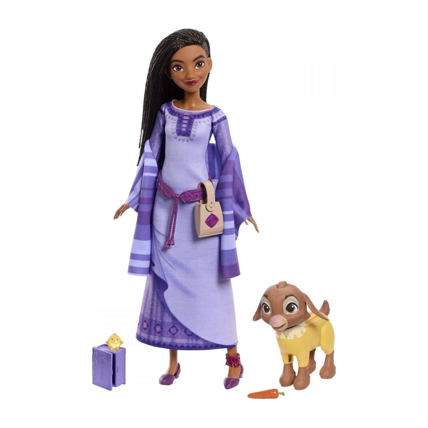 Disney Wish Set Papusa Asha cu Accesorii 33cm