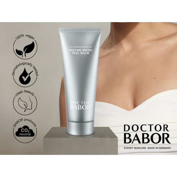 Babor Enzyme Micro Peel Balm 75ml - Balsam Exfoliant Enzimatic cu Vitamina C pentru Exfoliere Delicată și Ten Neted și Radiant - Beauty Lounge