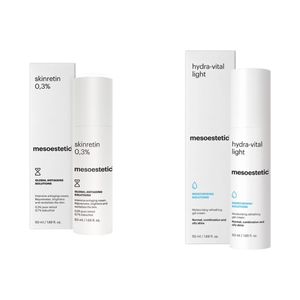 Set Mesoestetic - Antiaging Cream 50ml si Hydra Vital Light Cream 50ml