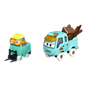 Cars 3 Set 2 Masinute Metalice Sarah Coggs si Noriyuki