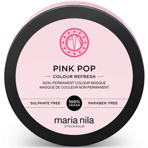 Maria Nila Colour Refresh Pink Pop 0.06 - Masca de Par Nuantatoare 100ml