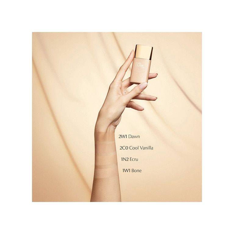 Estee Lauder Double Wear Sheer Matte Foundation 1W1 Bone - Fond de Ten