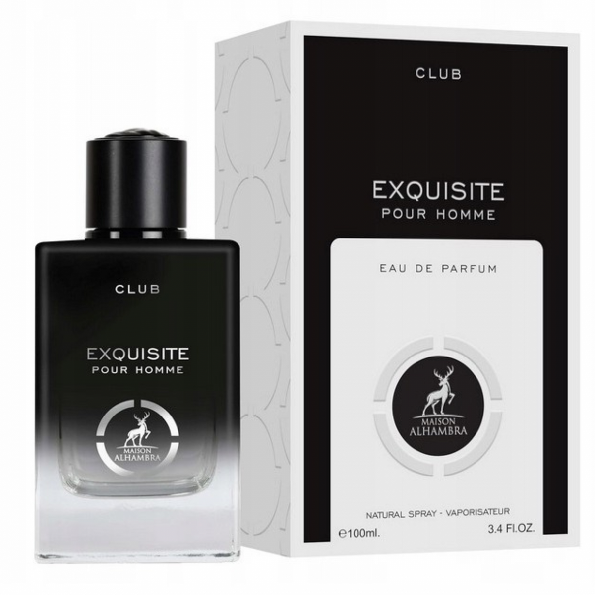 Maison Alhambra Exquisite Club – Apa de Parfum pentru Barbati 100ml
