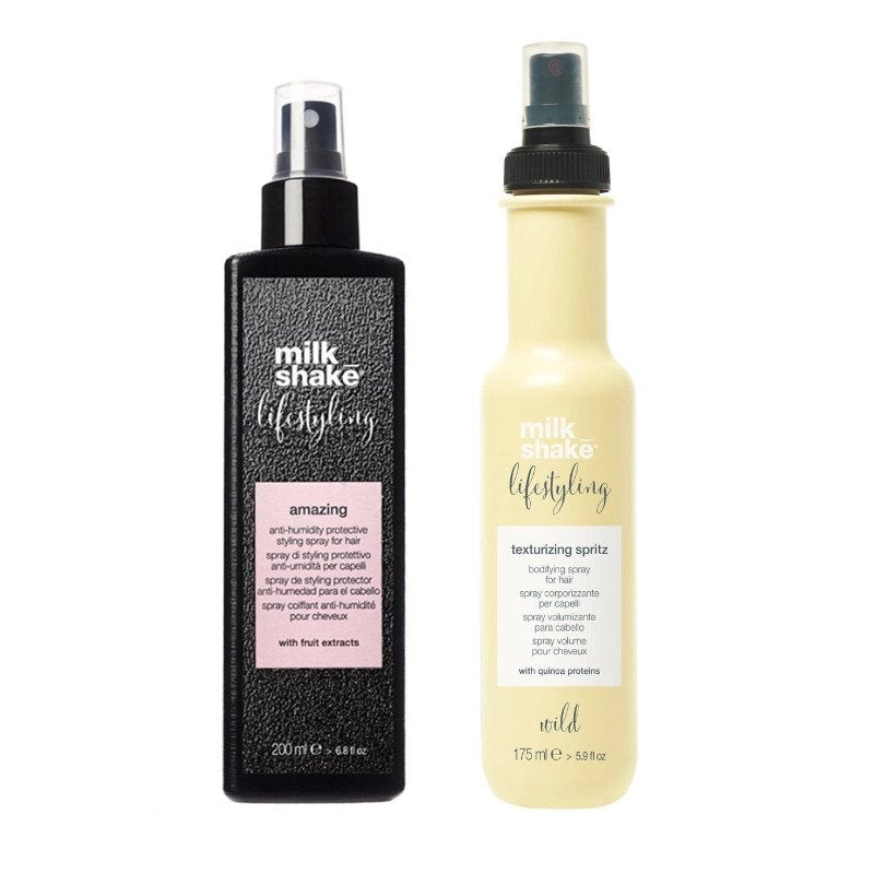 Set Milkshake Lifestyling Amazing 200ml si Texturizing Spritz 175ml