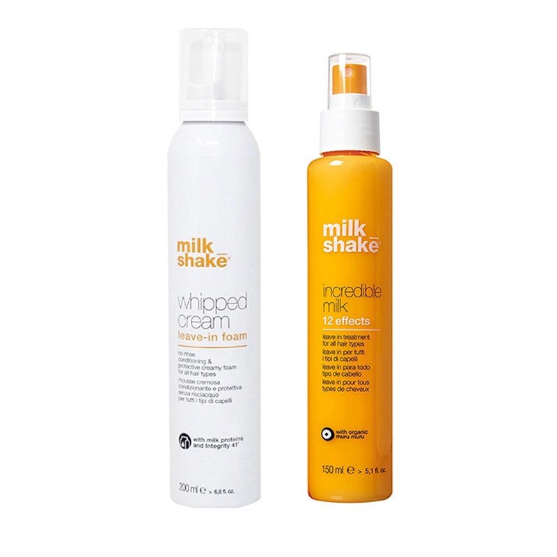 Set Milkshake Whipped Cream 200ml si Incredible Milk 150ml - Pentru Hidratare