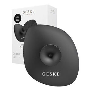 Geske Facial Brush 4 in 1 - Perie de Curatare Faciala cu Suport Gray