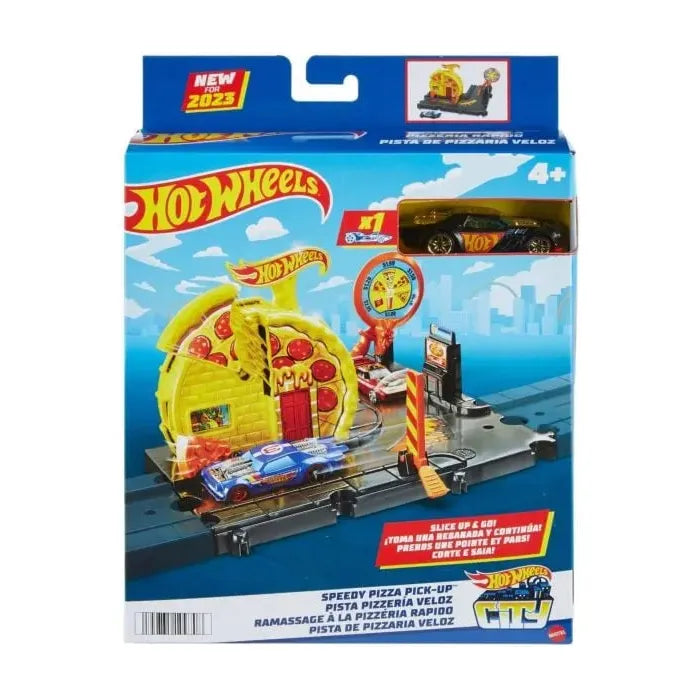 Hot Wheels City Explorer Speedy Pizza Pick Up