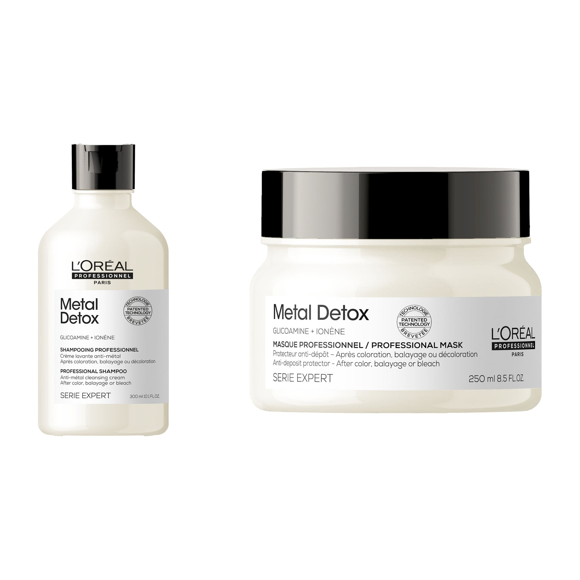 Set L'Oreal Professionnel Metal Detox - Sampon-crema 300ml si Masca 250ml - Beauty Lounge