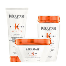 Încarcă imaginea în Galerie, Set Kerastase Nutritive - Sampon 250ml Balsam 200ml si Masca 200ml
