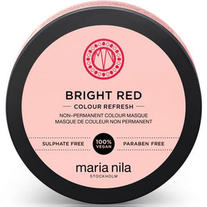 Maria Nila Colour Refresh Bright Red 0.66 - Masca de Par Nuantatoare 100ml