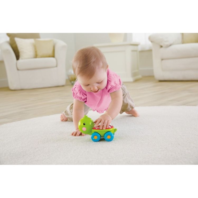 Fisher Price Jucarie Apasa si Mergi Testoasa