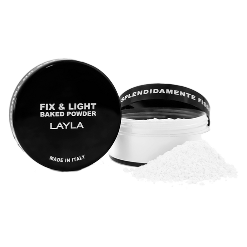 Layla Cosmetics Fix and Light Baked Powder No 1 - Pudra Coapta