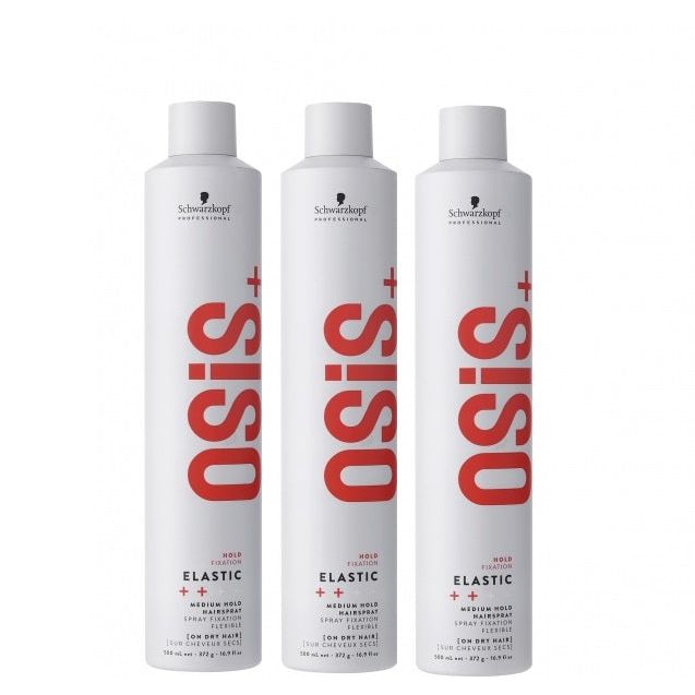 Set 3 x Schwarzkopf Professional Osis Fixativ Flexibil Elastic 500ml