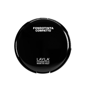 Layla Cosmetics Fondotinta Compatto Top Cover No 3 - Fond de Ten pentru Ten Mixt