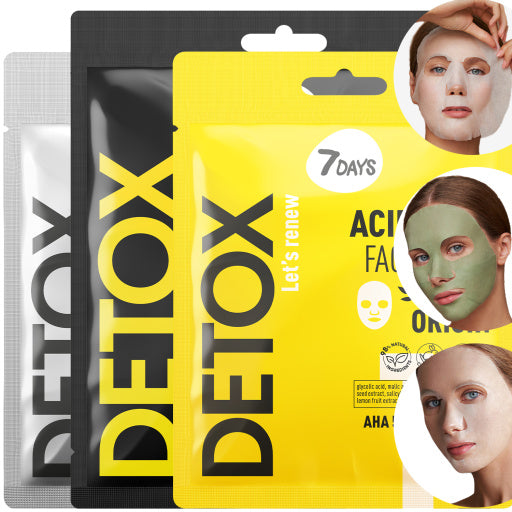 7DAYS Set Cadou Detox Professional Complex Care 3 Produse