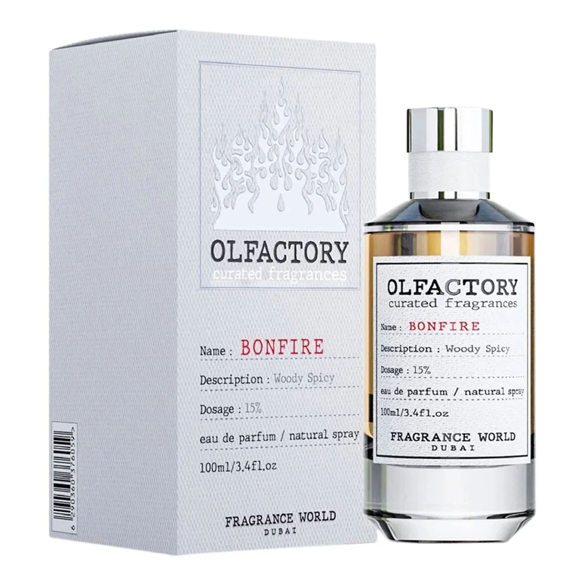 Fragrance World Olfactory Bonfire 100ml - Apa de Parfum Unisex