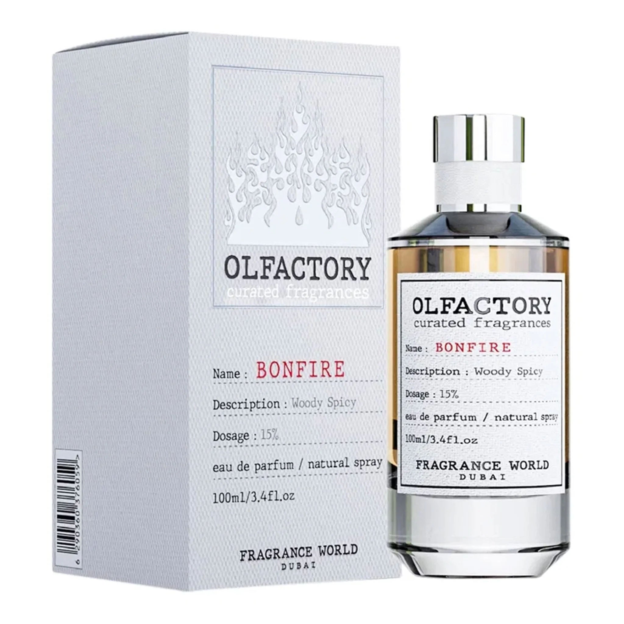 Fragrance World Olfactory Bonfire 100ml - Apa de Parfum Unisex