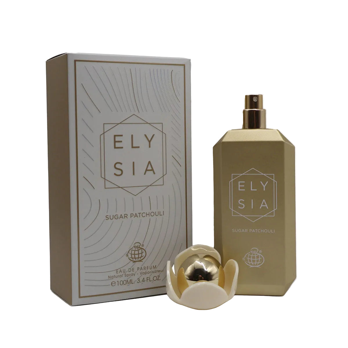 Fragrance World Elysia Sugar Patchouli 100ml - Apa de Parfum Pentru Femei