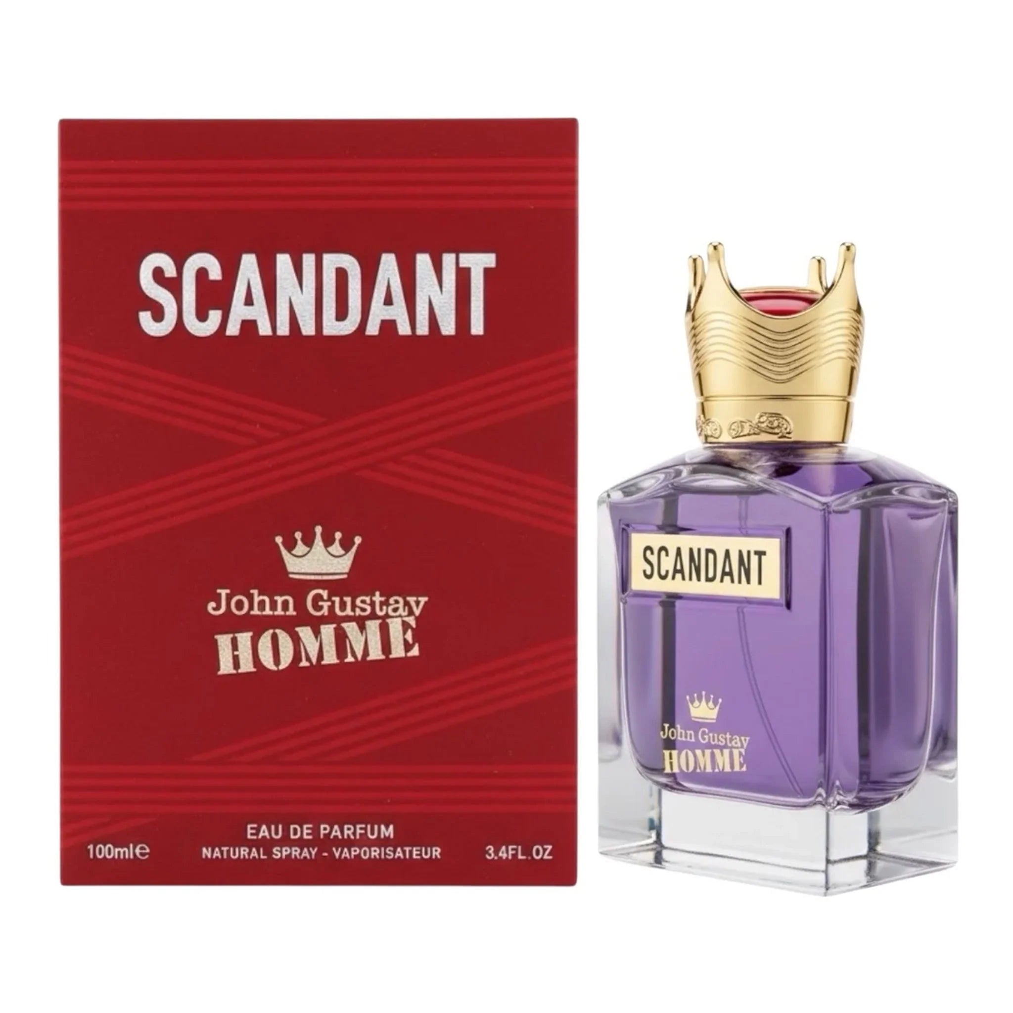Fragrance World John Gustav Homme Scandant 100ml - Apa de Parfum Pentru Barbati