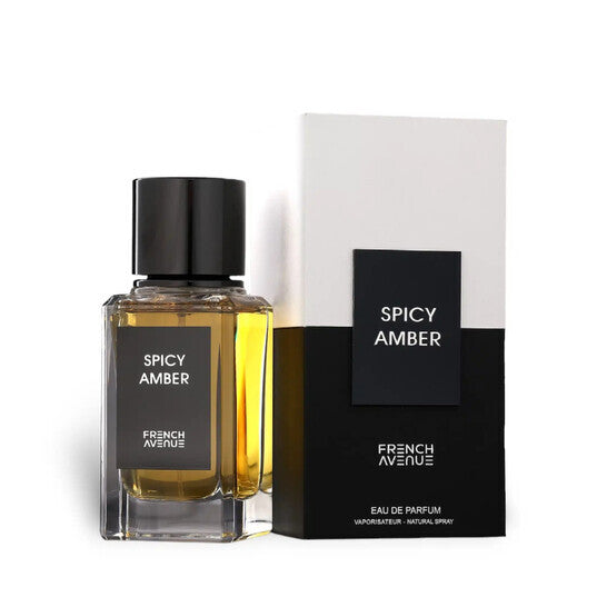 French Avenue Spicy Amber 100ml – Apa de Parfum Unisex Ambrat Condimentat - Beauty Lounge