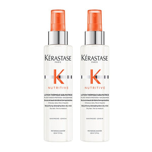 Set Kerastase Nutritive 2 x Lotion Thermique Sublimatrice - Crema de Texturizare 150ml