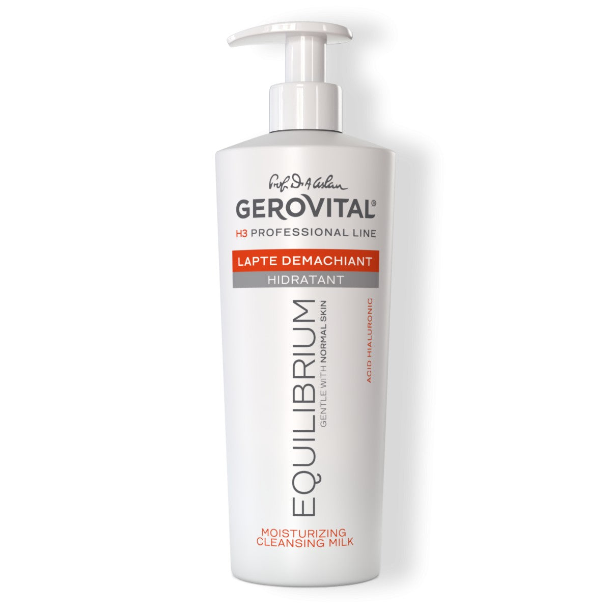 Gerovital H3 Equilibrium 500ml - Lapte Demachiant Hidratant
