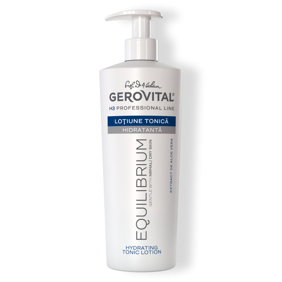 Gerovital H3 Equilibrium 500ml - Lotiune Tonica Hidratanta