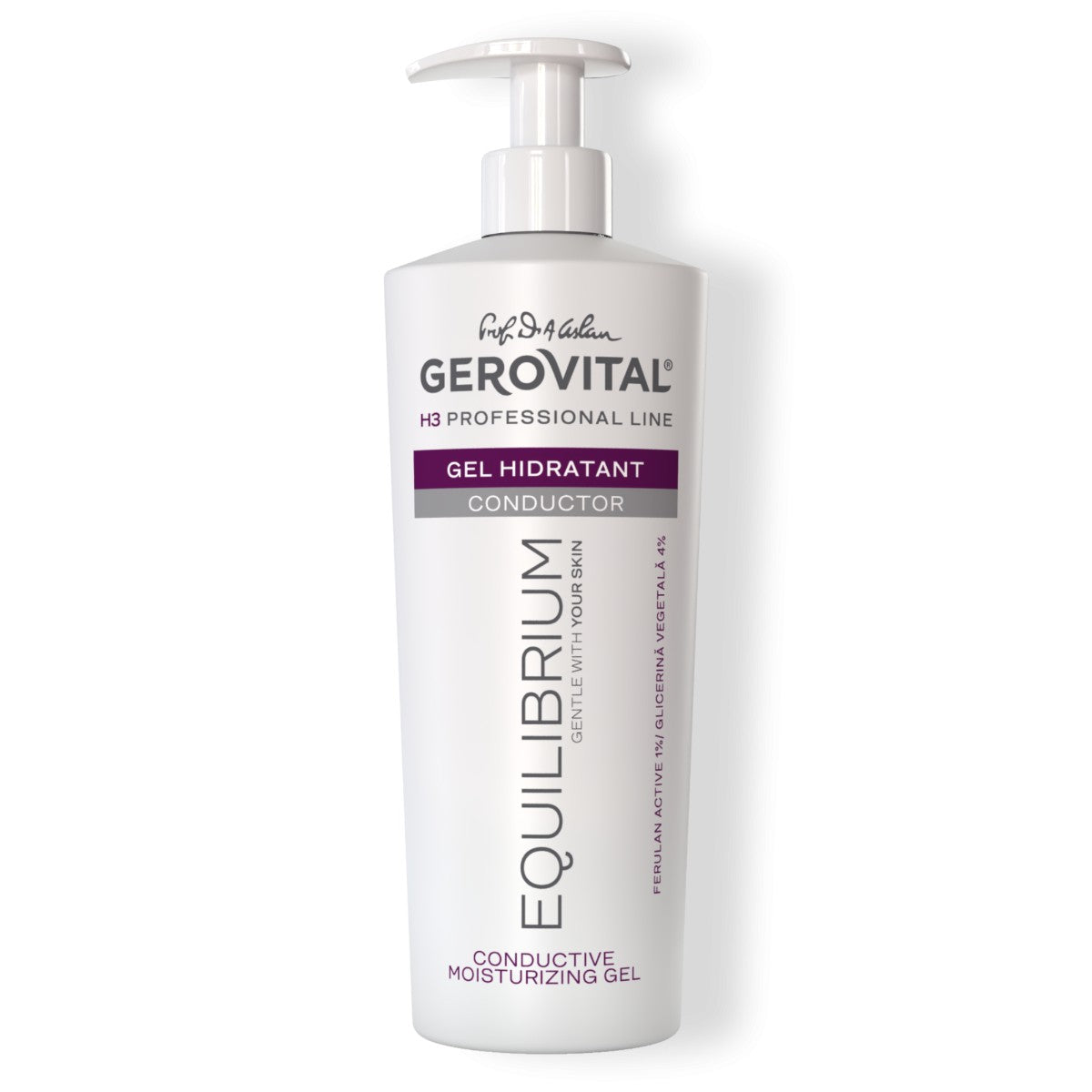 Gerovital H3 Equilibrium 500ml - Gel Hidratant Conductor